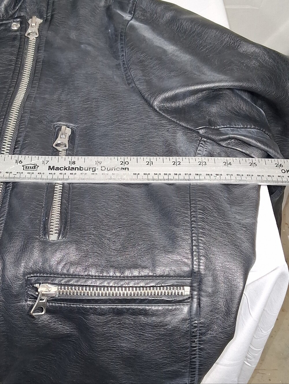 Torrid Size 4 Rebel Moto Bikercore Black Faux Leather Zippered And Snaps Jacket - Picture 10 of 14